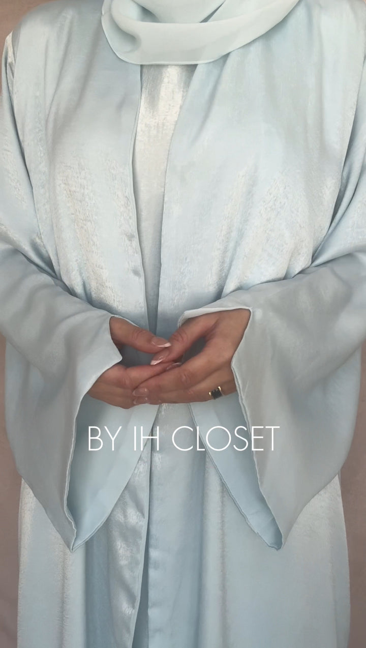 IH07 REVERSABLE ABAYA SET (BABY BLUE)