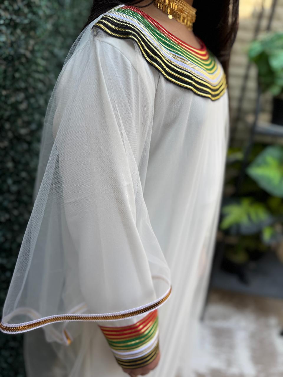 IHN05 WHITE JALLABIYA