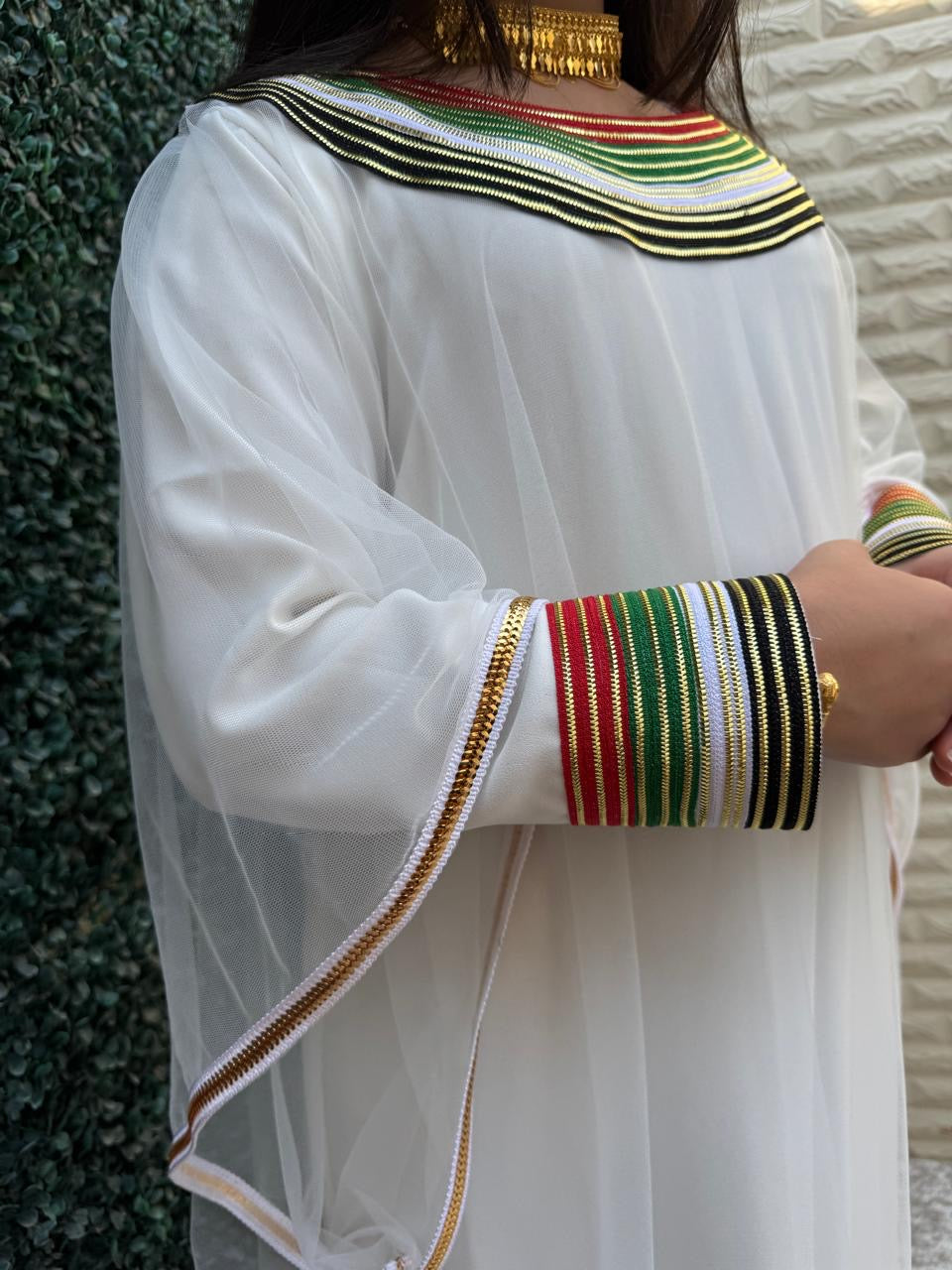 IHN05 WHITE JALLABIYA
