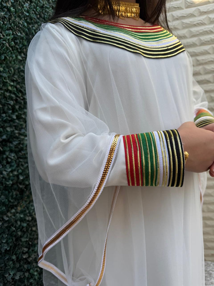 IHN05 WHITE JALLABIYA
