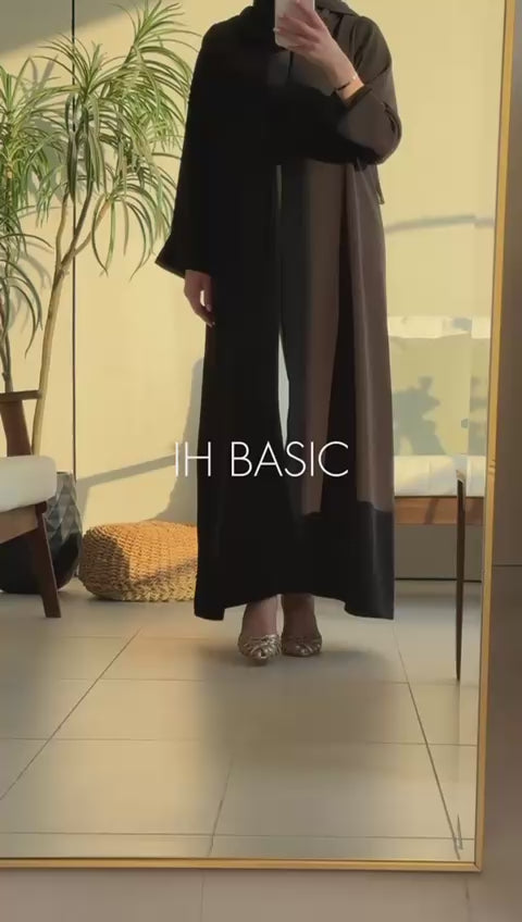 IH BASIC 01 - BLACK ABAYA