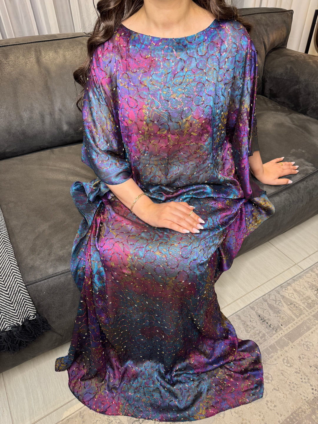“Hamda” Dress (PURPLE)