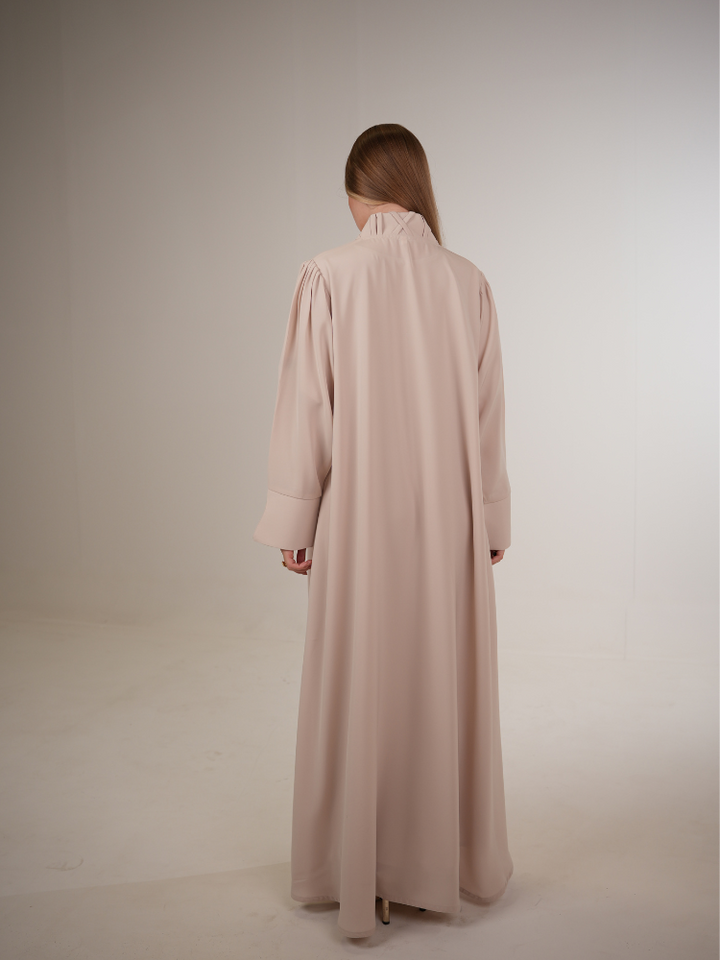 IH01 ABAYA Set (BEIGE)