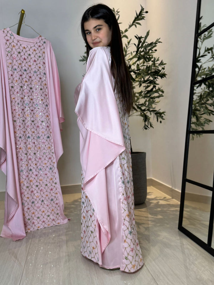 "HIND" KIDS RAMADAN DRESS (PINK)