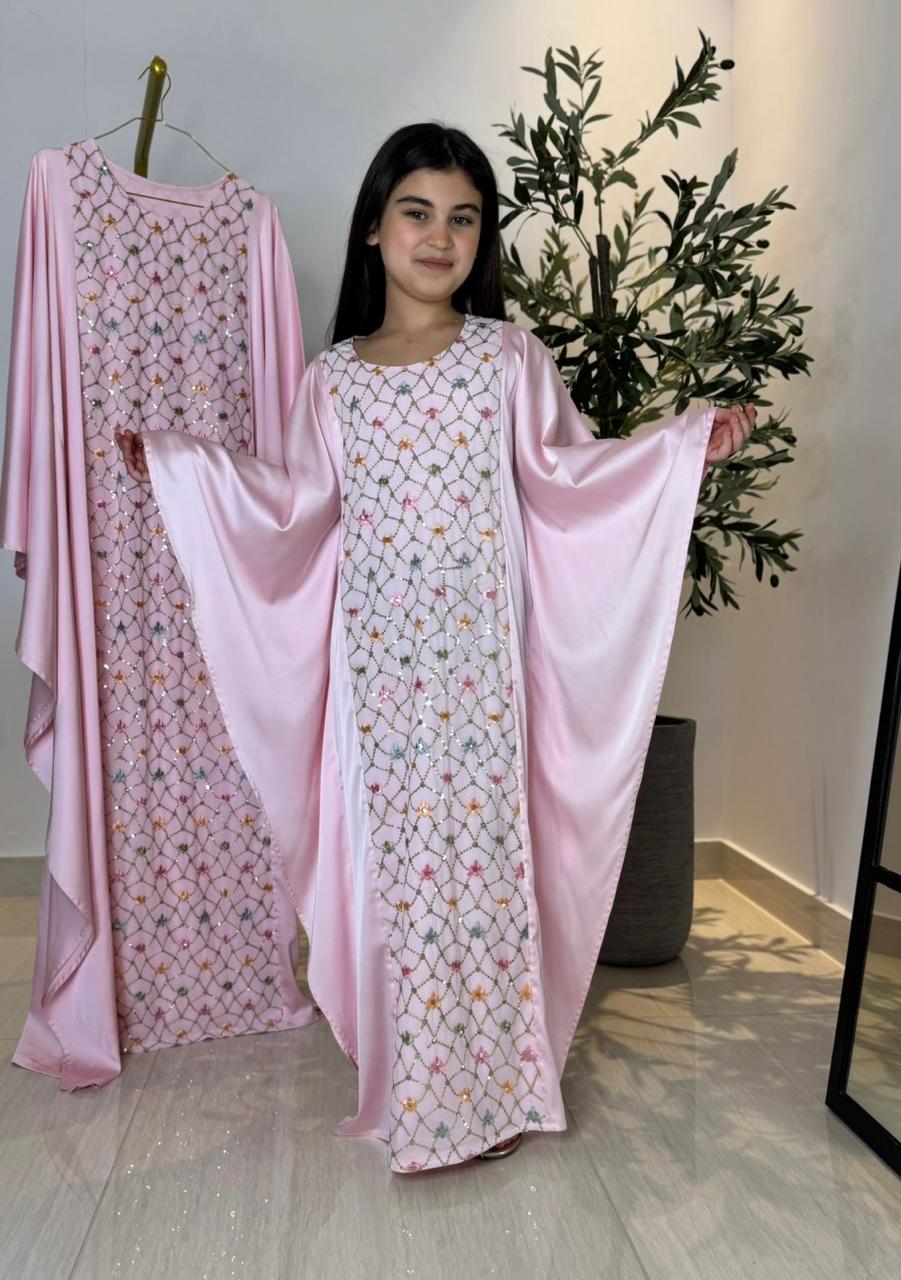 "HIND" KIDS RAMADAN DRESS (PINK)