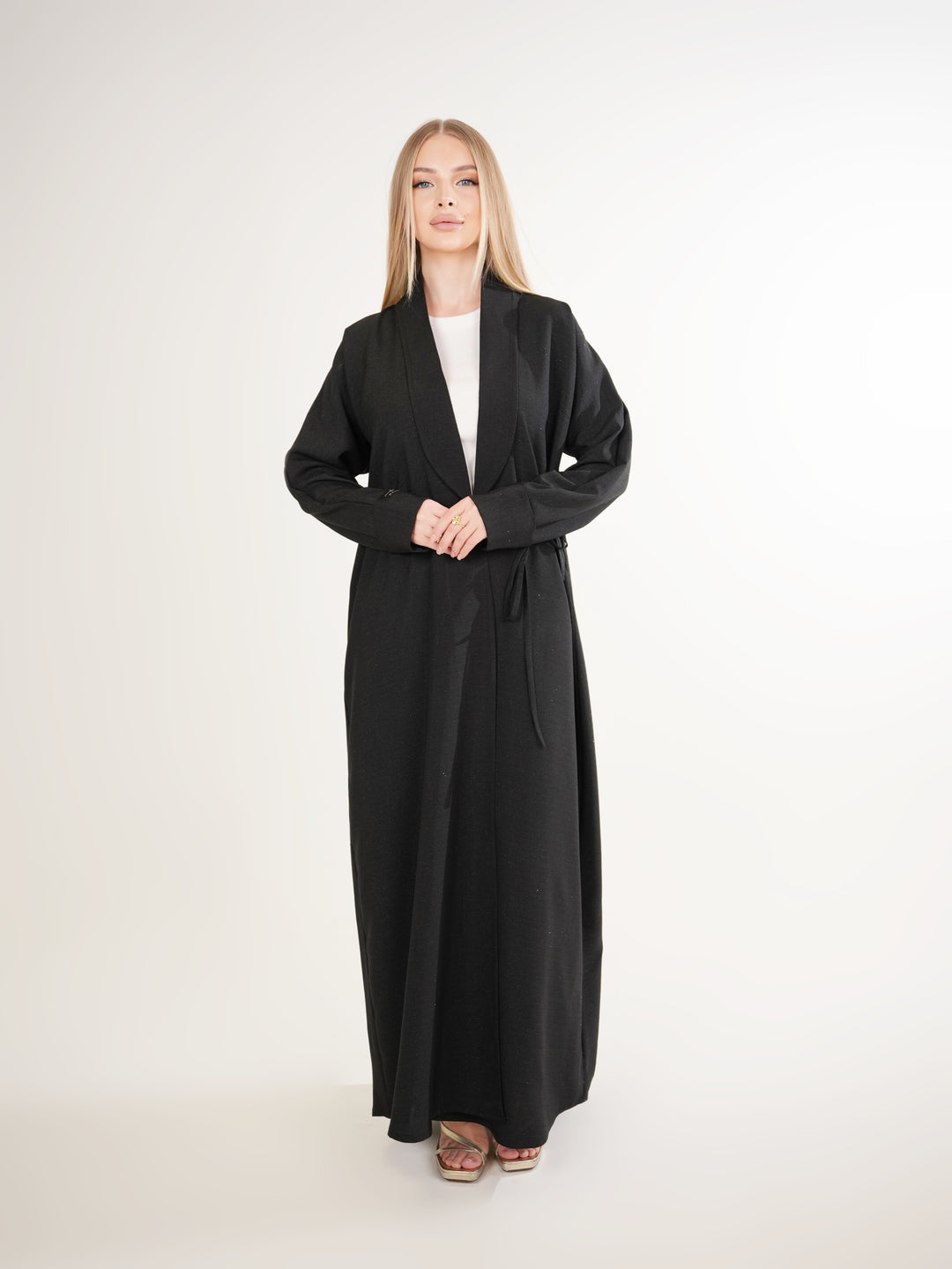 IH03 BLAZER ABAYA (BLACK)