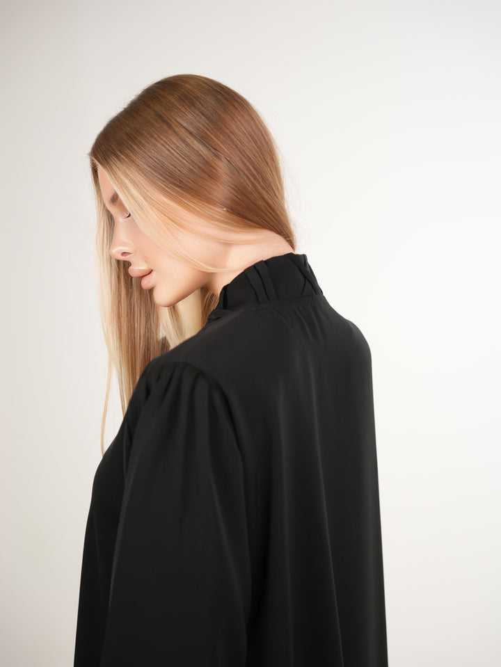 IH01 ABAYA Set (BLACK)