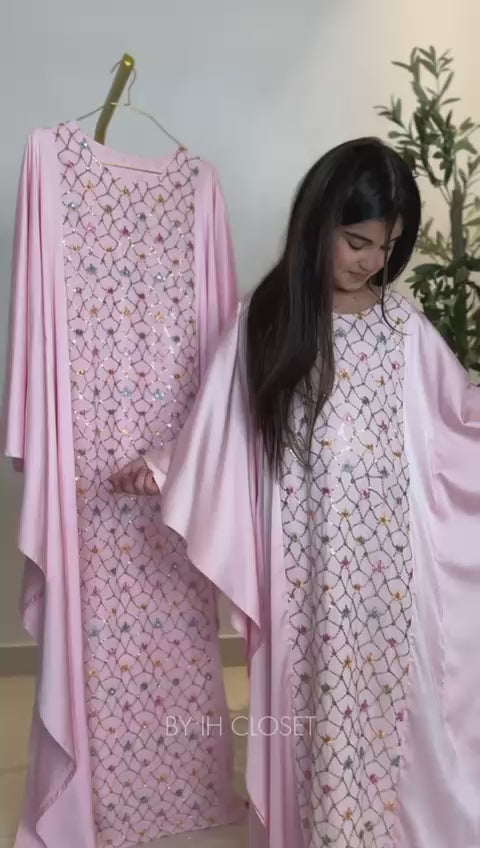 "HIND" KIDS RAMADAN DRESS (PINK)